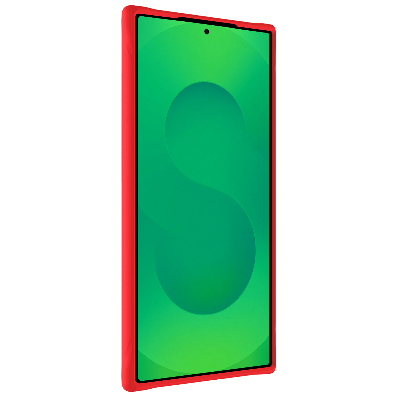 BASEY. BASEY. Samsung Galaxy S25 Ultra Hoesje Siliconen - Rood