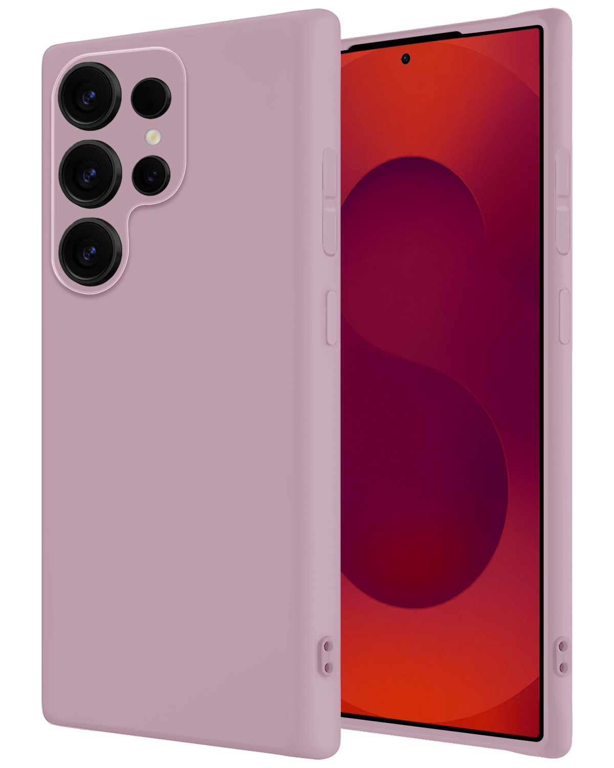 NoXx NoXx Samsung Galaxy S25 Ultra Hoesje Siliconen - Lila