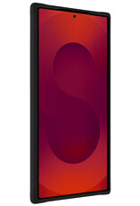 NoXx NoXx Samsung Galaxy S25 Ultra Hoesje Siliconen - Zwart