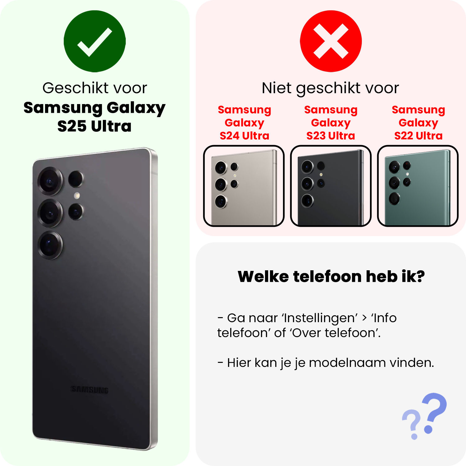 NoXx NoXx Samsung Galaxy S25 Ultra Hoesje Siliconen - Lichtblauw - 2 PACK