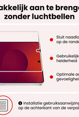 NoXx NoXx Samsung Galaxy S25 Ultra Hoesje Siliconen Met 2x Screenprotector - Lichtroze