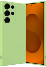 Nomfy Nomfy Samsung Galaxy S25 Ultra Hoesje Siliconen - Groen