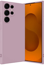 Nomfy Nomfy Samsung Galaxy S25 Ultra Hoesje Siliconen - Lila