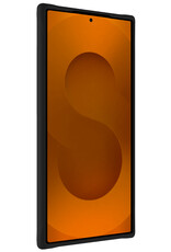 Nomfy Nomfy Samsung Galaxy S25 Ultra Hoesje Siliconen - Zwart - 2 PACK