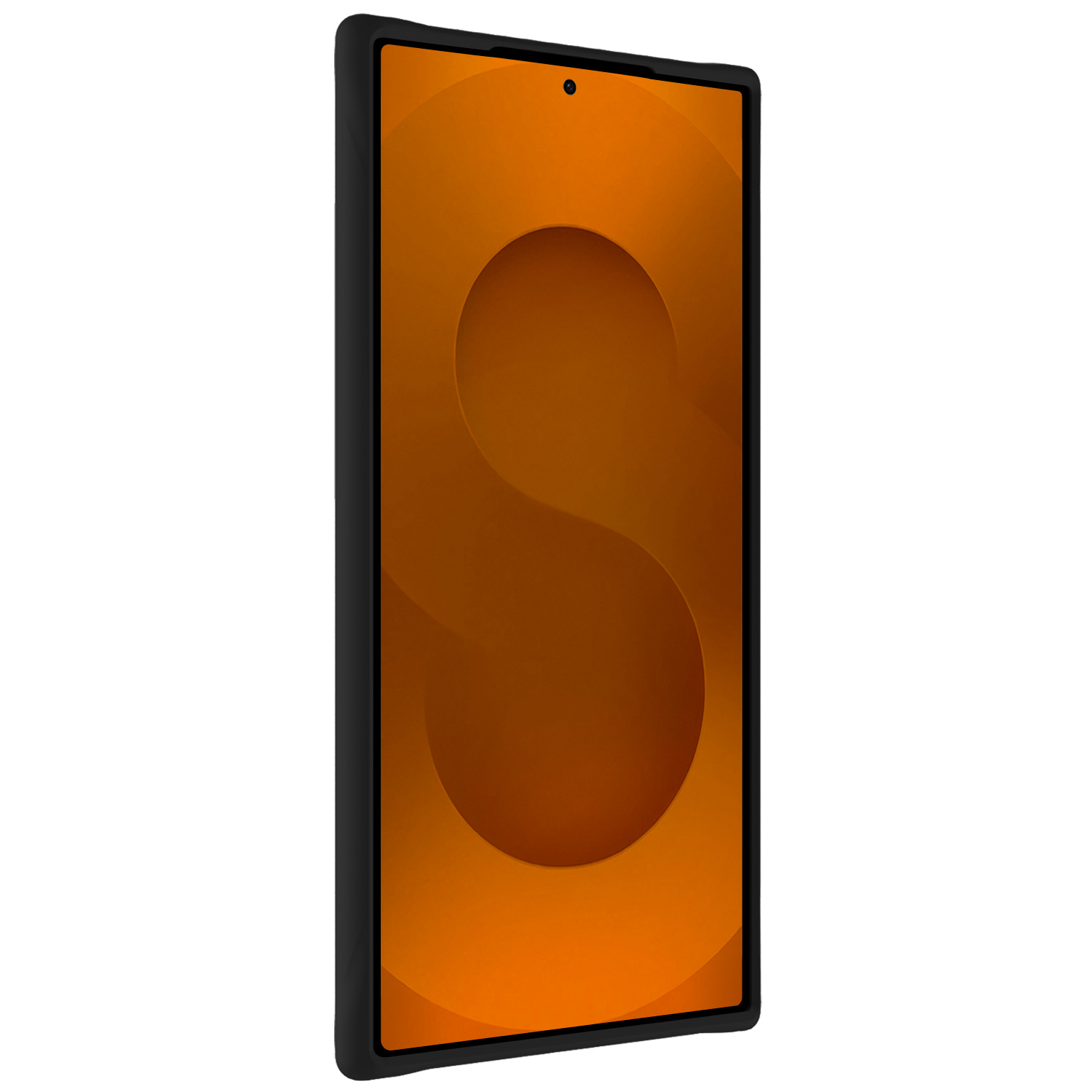 Nomfy Nomfy Samsung Galaxy S25 Ultra Hoesje Siliconen - Zwart - 2 PACK