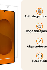 Nomfy Nomfy Samsung Galaxy S25 Ultra Hoesje Siliconen Met Screenprotector - Zwart