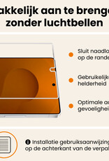 Nomfy Nomfy Samsung Galaxy S25 Ultra Hoesje Siliconen Met 2x Screenprotector - Lila