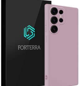 Forterra Forterra Samsung Galaxy S25 Ultra Hoesje Siliconen - Lila