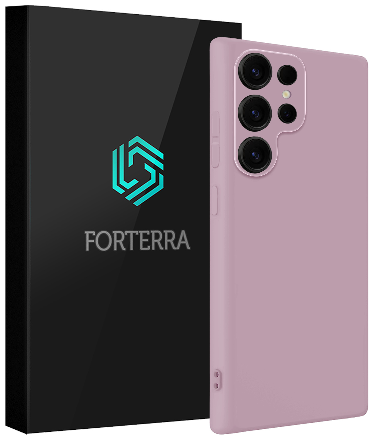 Forterra Forterra Samsung Galaxy S25 Ultra Hoesje Siliconen - Lila