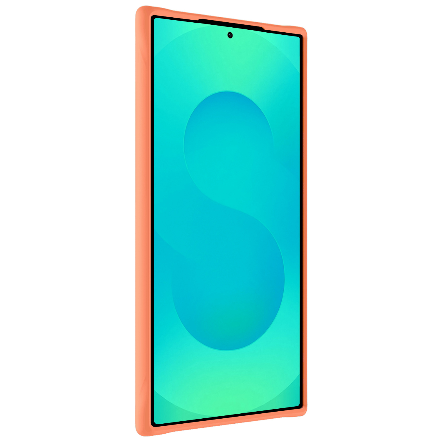 Forterra Forterra Samsung Galaxy S25 Ultra Hoesje Siliconen - Perzik