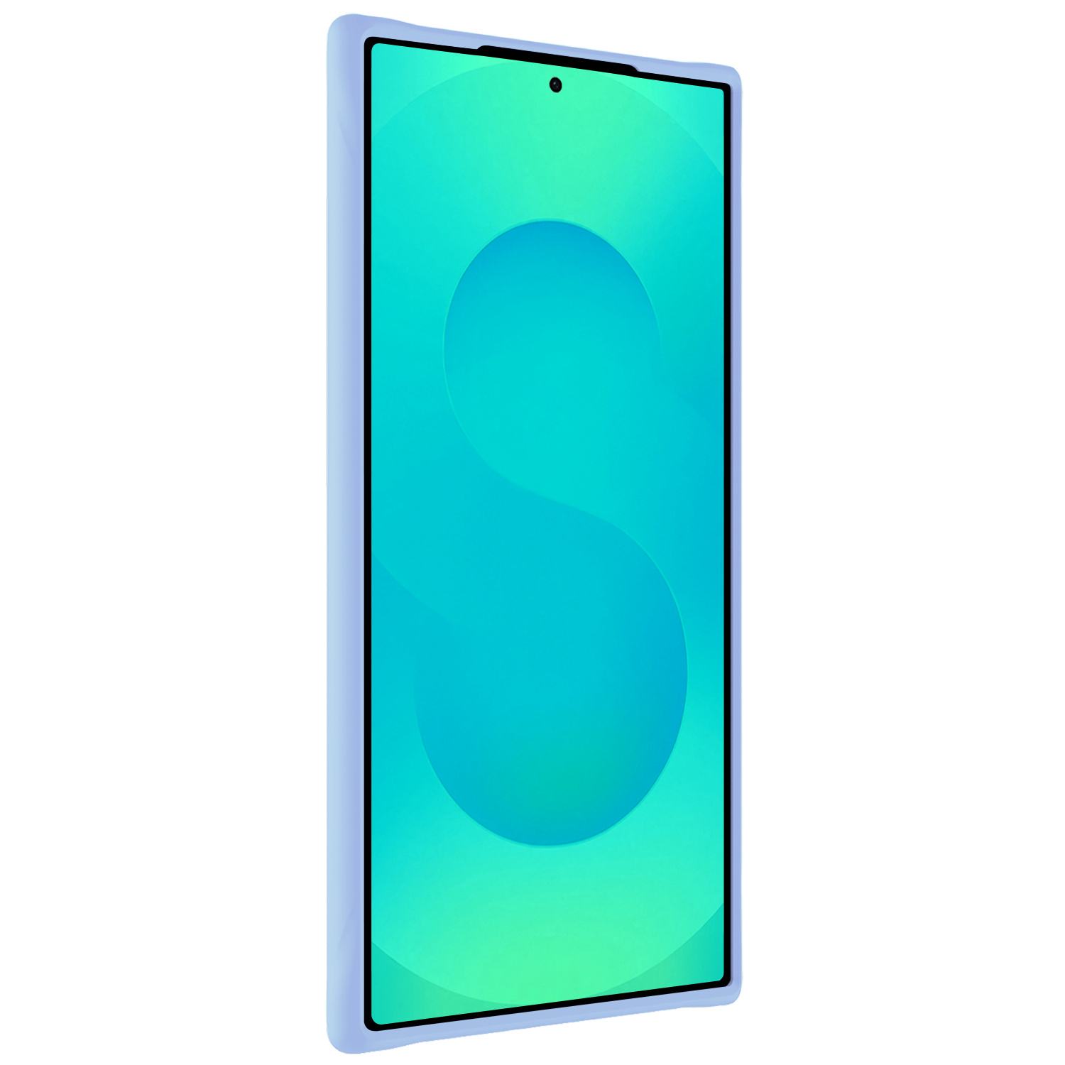 Forterra Forterra Samsung Galaxy S25 Ultra Hoesje Siliconen - Lichtblauw - 2 PACK