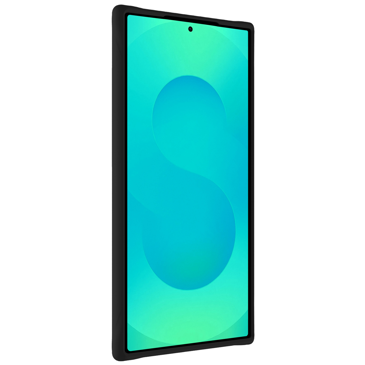 Forterra Forterra Samsung Galaxy S25 Ultra Hoesje Siliconen - Zwart - 2 PACK