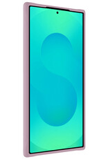 Forterra Forterra Samsung Galaxy S25 Ultra Hoesje Siliconen Met Screenprotector - Lila