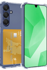 BASEY. Hoes Geschikt voor Samsung A16 Hoesje Shock Proof Case Hoes - Hoesje Geschikt voor Samsung Galaxy A16 Hoes Cover Shockproof - Transparant