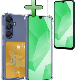 BASEY. BASEY. Samsung Galaxy A16 Hoesje Pashouder Met Screenprotector