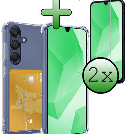 BASEY. BASEY. Samsung Galaxy A16 Hoesje Pashouder Met 2x Screenprotector