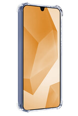 Nomfy Hoesje Geschikt voor Samsung A16 Hoesje Pasjeshouder Shockproof Pas Houder - Hoesje Geschikt voor Samsung Galaxy A16 Hoes Met Kaarthouder - Transparant