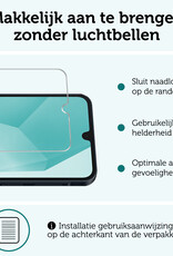 Forterra Hoesje Geschikt voor Samsung A16 Pashouder Case Siliconen Hoes Met Screenprotector - Hoes Geschikt voor Samsung Galaxy A16 Hoesje Back Cover Met Pasjeshouder - Transparant