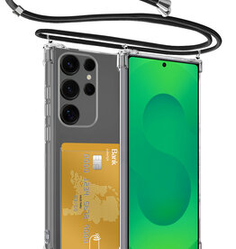 BASEY. BASEY. Samsung Galaxy S25 Ultra Hoesje Pashouder met Koord