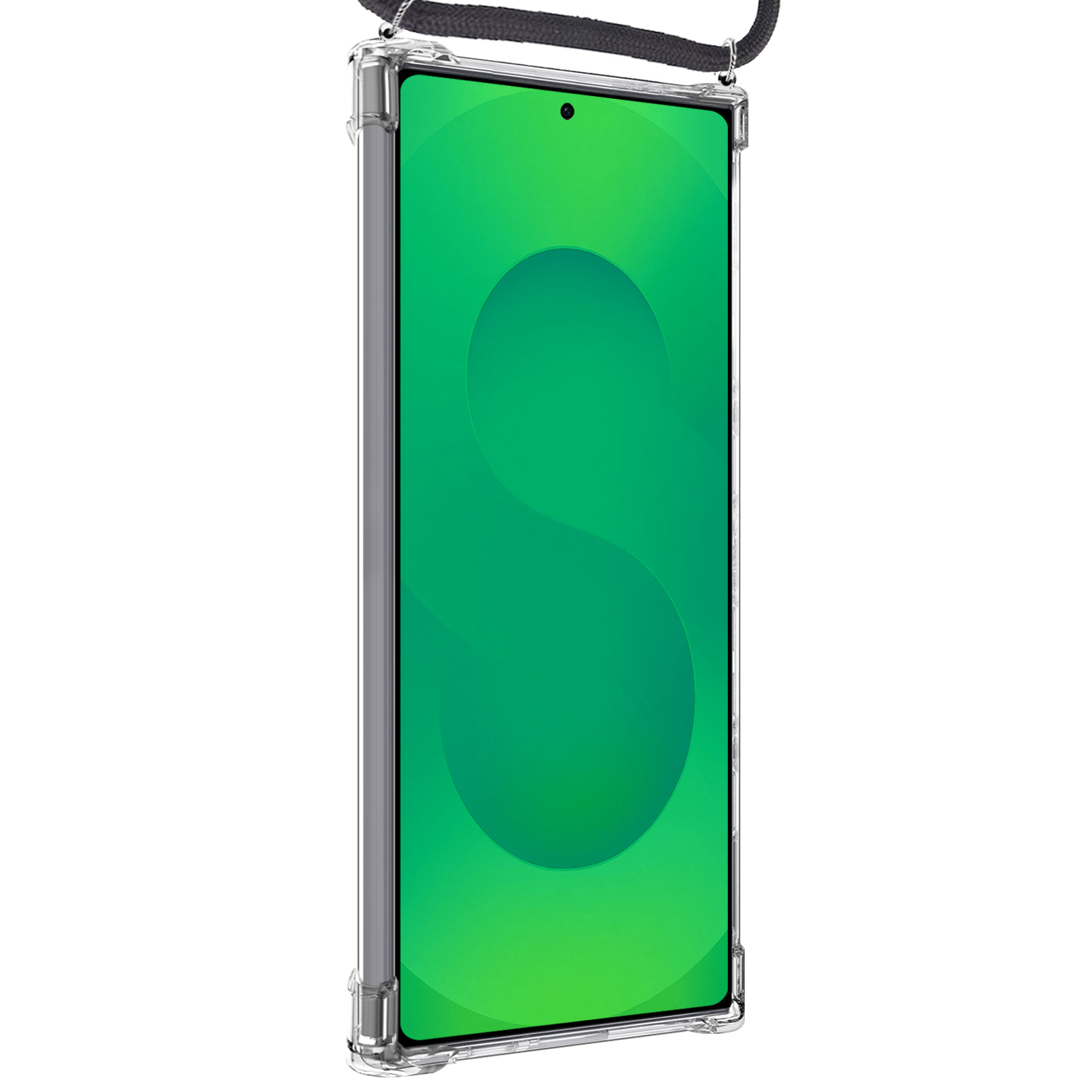 BASEY. BASEY. Samsung Galaxy S25 Ultra Hoesje Pashouder met Koord - 2 PACK