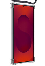 NoXx NoXx Samsung Galaxy S25 Ultra Hoesje Pashouder met Koord