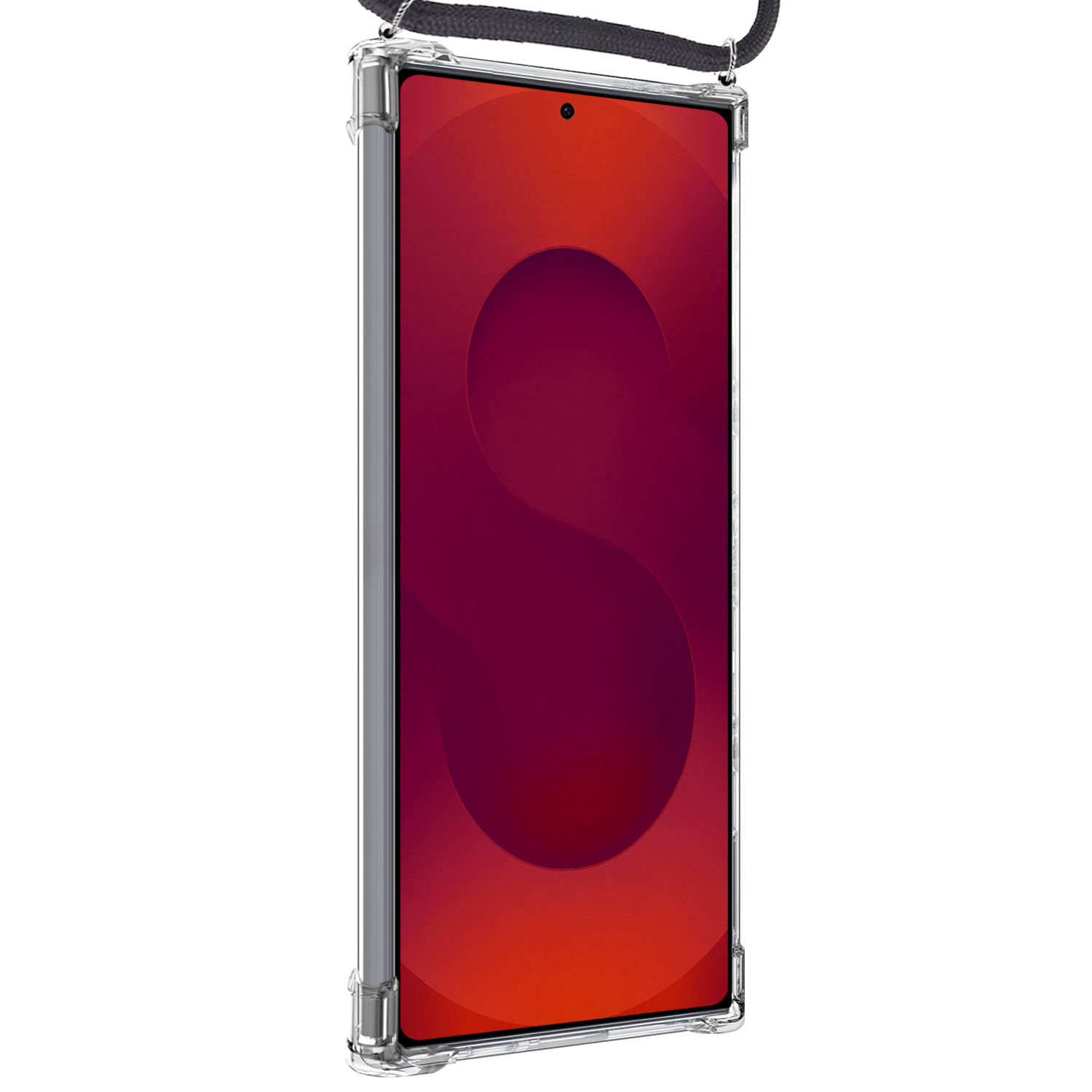 NoXx NoXx Samsung Galaxy S25 Ultra Hoesje Pashouder met Koord - 2 PACK