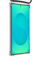 Forterra Forterra Samsung Galaxy S25 Ultra Hoesje Pashouder met Koord Met Screenprotector