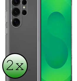BASEY. BASEY. Samsung Galaxy S25 Ultra Hoesje Siliconen - Transparant - 2 PACK