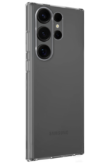 BASEY. BASEY. Samsung Galaxy S25 Ultra Hoesje Siliconen Met Screenprotector - Transparant