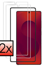 NoXx NoXx Samsung Galaxy S25 Ultra Screenprotector Met Installatieframe - 2 PACK