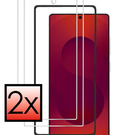 NoXx NoXx Samsung Galaxy S25 Ultra Screenprotector Met Installatieframe - 2 PACK