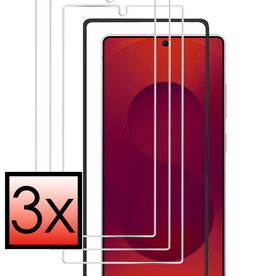 NoXx NoXx Samsung Galaxy S25 Ultra Screenprotector Met Installatieframe - 3 PACK