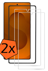 Nomfy Nomfy Samsung Galaxy S25 Ultra Screenprotector Met Installatieframe - 2 PACK