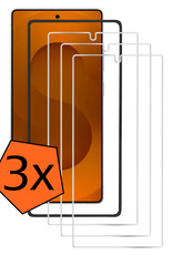 Nomfy Nomfy Samsung Galaxy S25 Ultra Screenprotector Met Installatieframe - 3 PACK