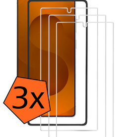 Nomfy Nomfy Samsung Galaxy S25 Ultra Screenprotector Met Installatieframe - 3 PACK