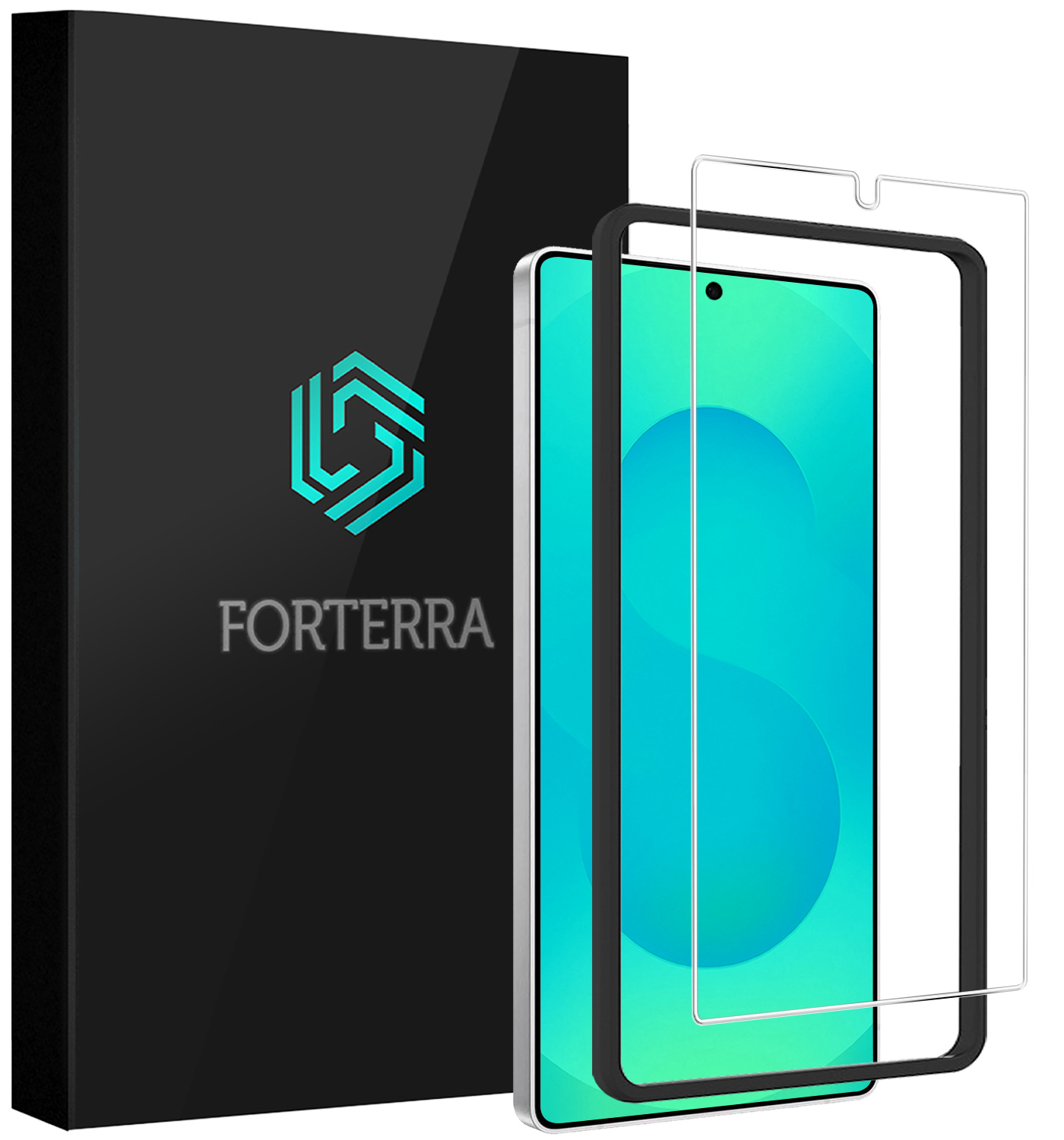 Forterra Forterra Samsung Galaxy S25 Ultra Screenprotector Met Installatieframe
