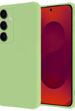 NoXx NoXx Samsung Galaxy S25 Hoesje Siliconen - Groen