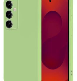 NoXx NoXx Samsung Galaxy S25 Hoesje Siliconen - Groen