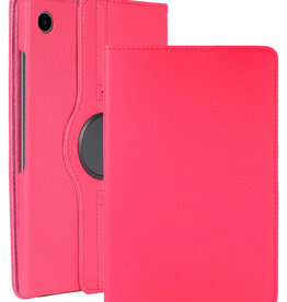 BASEY. BASEY. Samsung Galaxy Tab A9 2023 Hoes Draaibaar - Donkerroze
