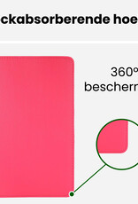 BASEY. BASEY. Samsung Galaxy Tab A9 2023 Hoes Draaibaar - Donkerroze