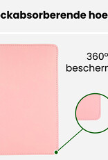 BASEY. BASEY. Samsung Galaxy Tab A9 2023 Hoes Draaibaar - Lichtroze