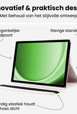 BASEY. BASEY. Samsung Galaxy Tab A9 2023 Hoes Draaibaar - Wit