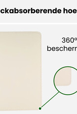 BASEY. BASEY. Samsung Galaxy Tab A9 2023 Hoes Draaibaar - Wit