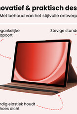 NoXx NoXx Samsung Galaxy Tab A9 2023 Hoes Draaibaar - Bruin