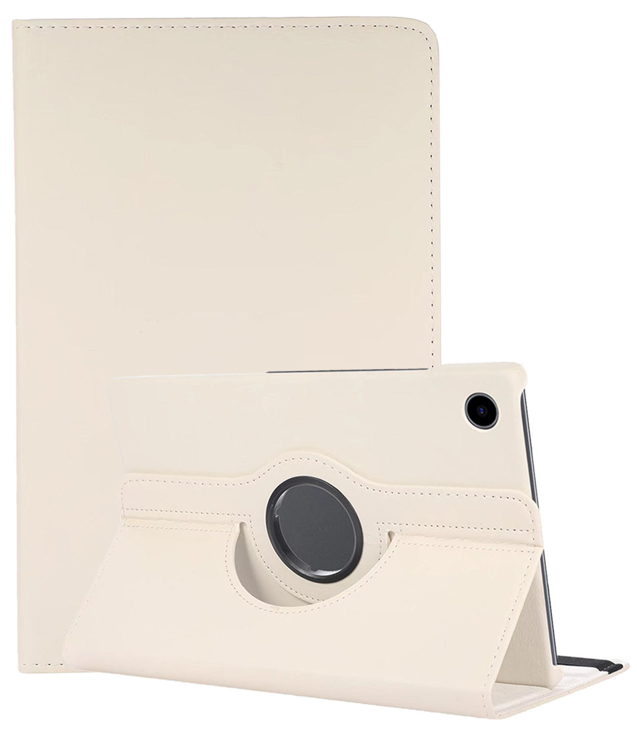 NoXx NoXx Samsung Galaxy Tab A9 2023 Hoes Draaibaar - Wit