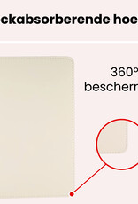 NoXx NoXx Samsung Galaxy Tab A9 2023 Hoes Draaibaar - Wit