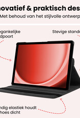NoXx NoXx Samsung Galaxy Tab A9 2023 Hoes Draaibaar - Zwart