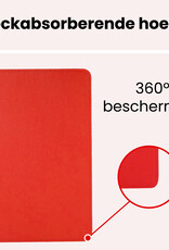 NoXx NoXx Samsung Galaxy Tab A9 2023 Hoes Draaibaar Met Screenprotector - Rood