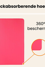 Nomfy Nomfy Samsung Galaxy Tab A9 2023 Hoes Draaibaar - Donkerroze