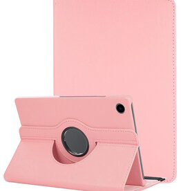 Nomfy Nomfy Samsung Galaxy Tab A9 2023 Hoes Draaibaar - Lichtroze